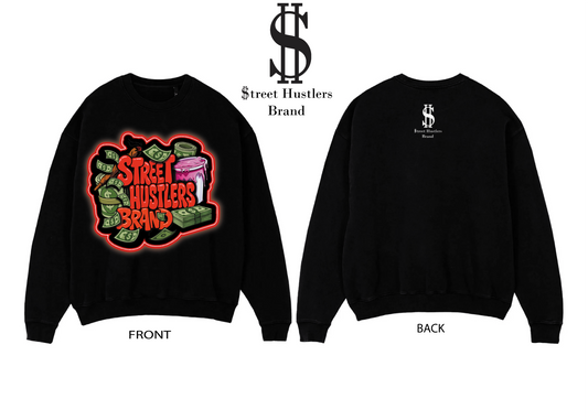 Shb crew neck turnt sweater